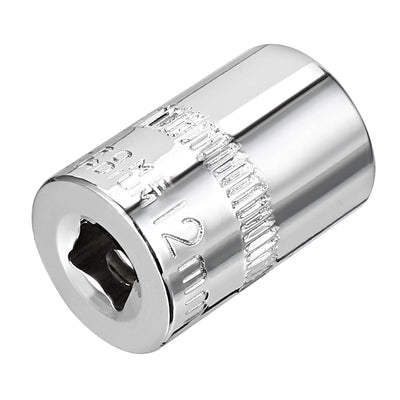 Harfington Drive 6-Point Shallow Socket, Metric, Cr-V Steel