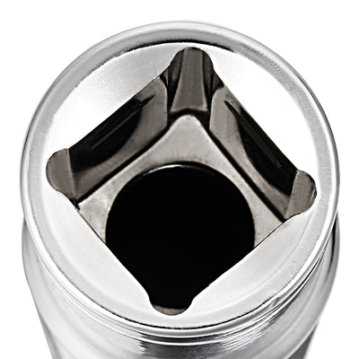 Harfington 2Pcs 1/4-inch Drive 7mm Cr-V 6-Point Deep Socket