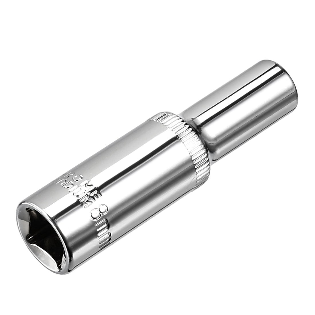 Harfington Square Drive 6-Point Deep Socket, Metric, Cr-V (Polishing)