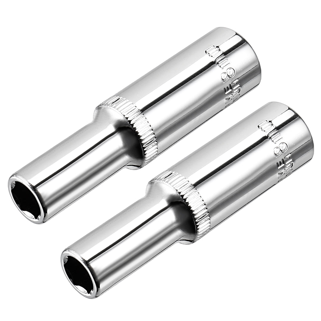 Harfington Square Drive 6-Point Deep Socket, Metric, Cr-V (Polishing)