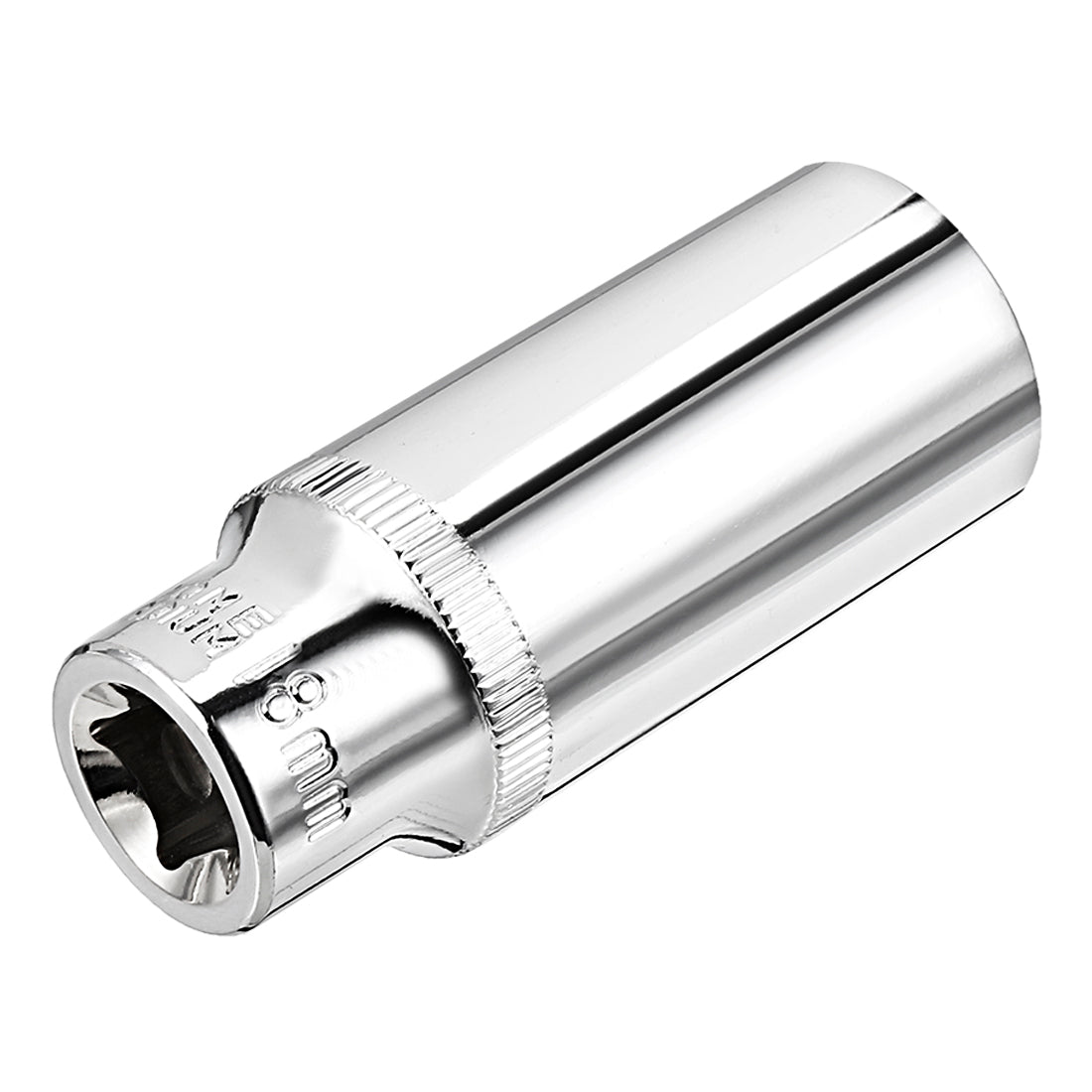 Harfington Square Drive 6-Point Deep Socket, Metric, Cr-V (Polishing)