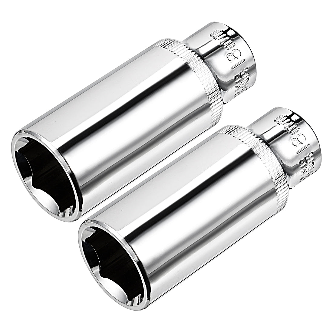 Harfington Square Drive 6-Point Deep Socket, Metric, Cr-V (Polishing)