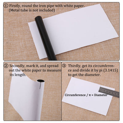 Harfington 16mm Inner Diameter for Repair Shoe Rack Wardrobe Straight Tube Connector 15 Pcs