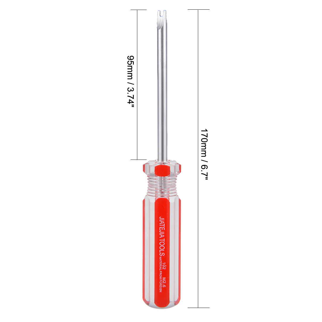 Harfington Magnetic 2.6mm Spanner Screwdriver with 3.74 Inch Shaft
