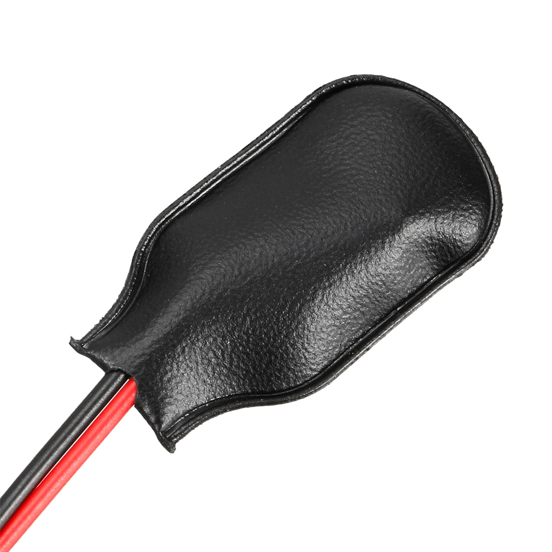 Harfington 14pcs DC 9V Battery Clip I-Type Buckle Connector Faux Leather Housing Lead Wire 14.5cm Length