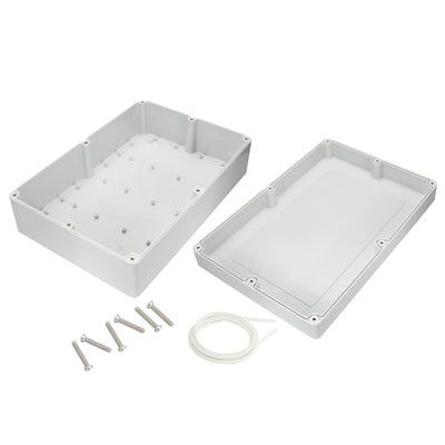 Harfington 14.96"x10.24"x4.72"(380mmx260mmx120mm) ABS Junction Box Universal Project Enclosure