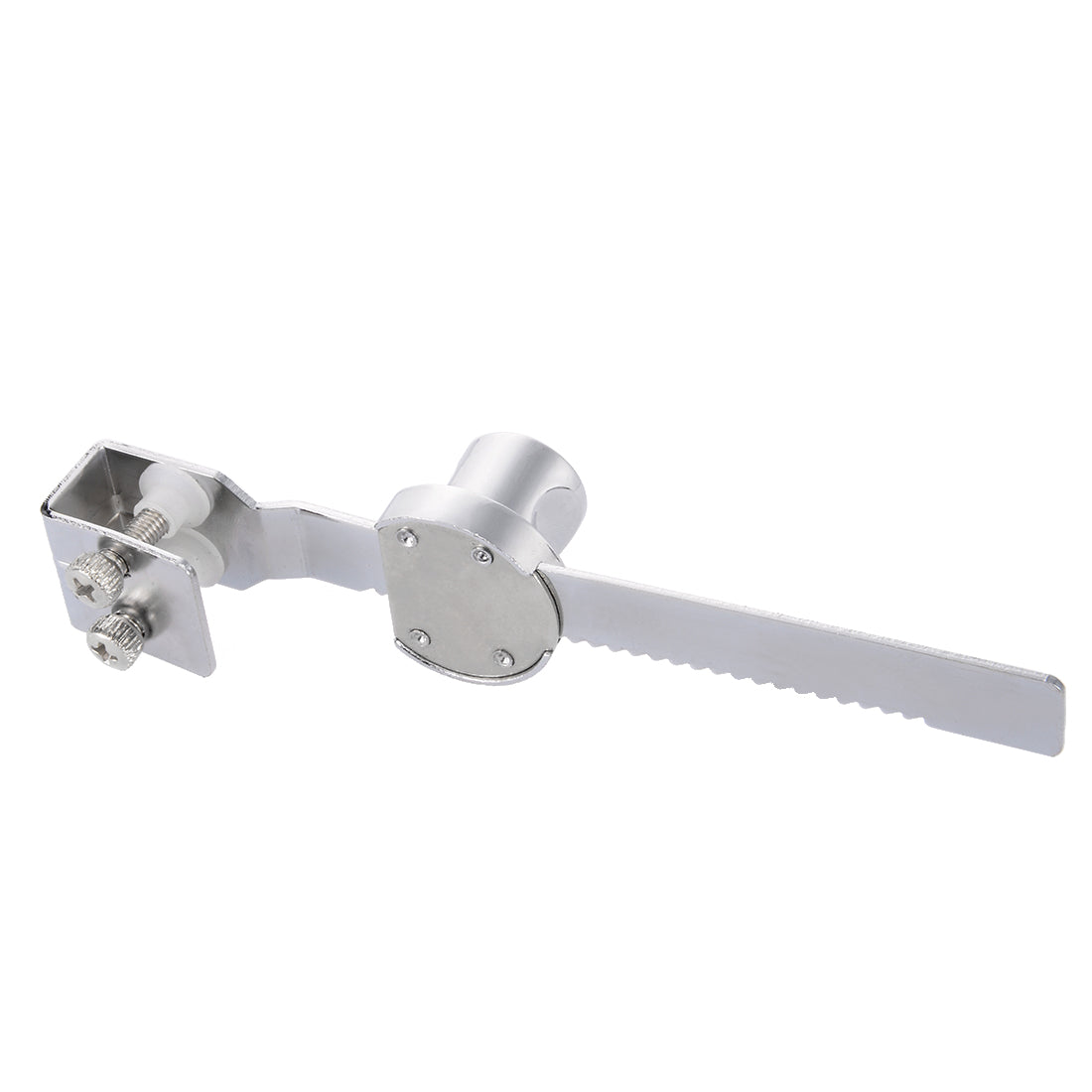 Harfington 144mm Zinc Alloy Chrome Plated Ratchet Showcase Glass Cabinet Lock , Keyed Alike