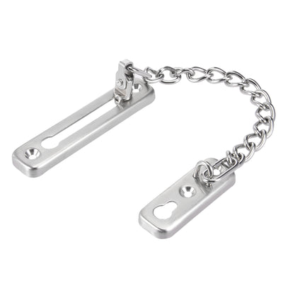 Harfington 185mm Stainless Steel Brushed Finish Chain Door Guard Household Accessory