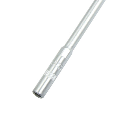 Harfington Silver Tone 7mm T-Handle Hex Socket Reach Wrench Spanner for Motorcycle Car