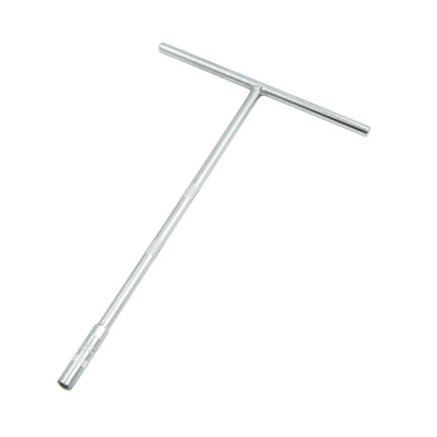 Harfington Silver Tone 7mm T-Handle Hex Socket Reach Wrench Spanner for Motorcycle Car