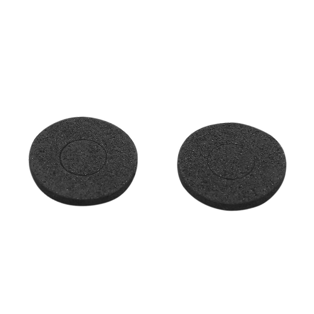 Harfington 20pcs Black Sponge Shockproof Car Rivet Flat Washer Insulation Gasket Ring