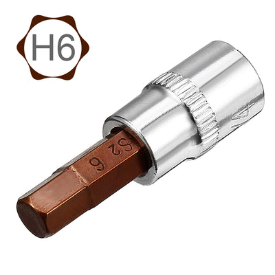 Harfington Hex Bit Socket, S2 Steel Bits, CR-V Sockets For Hand Use Only