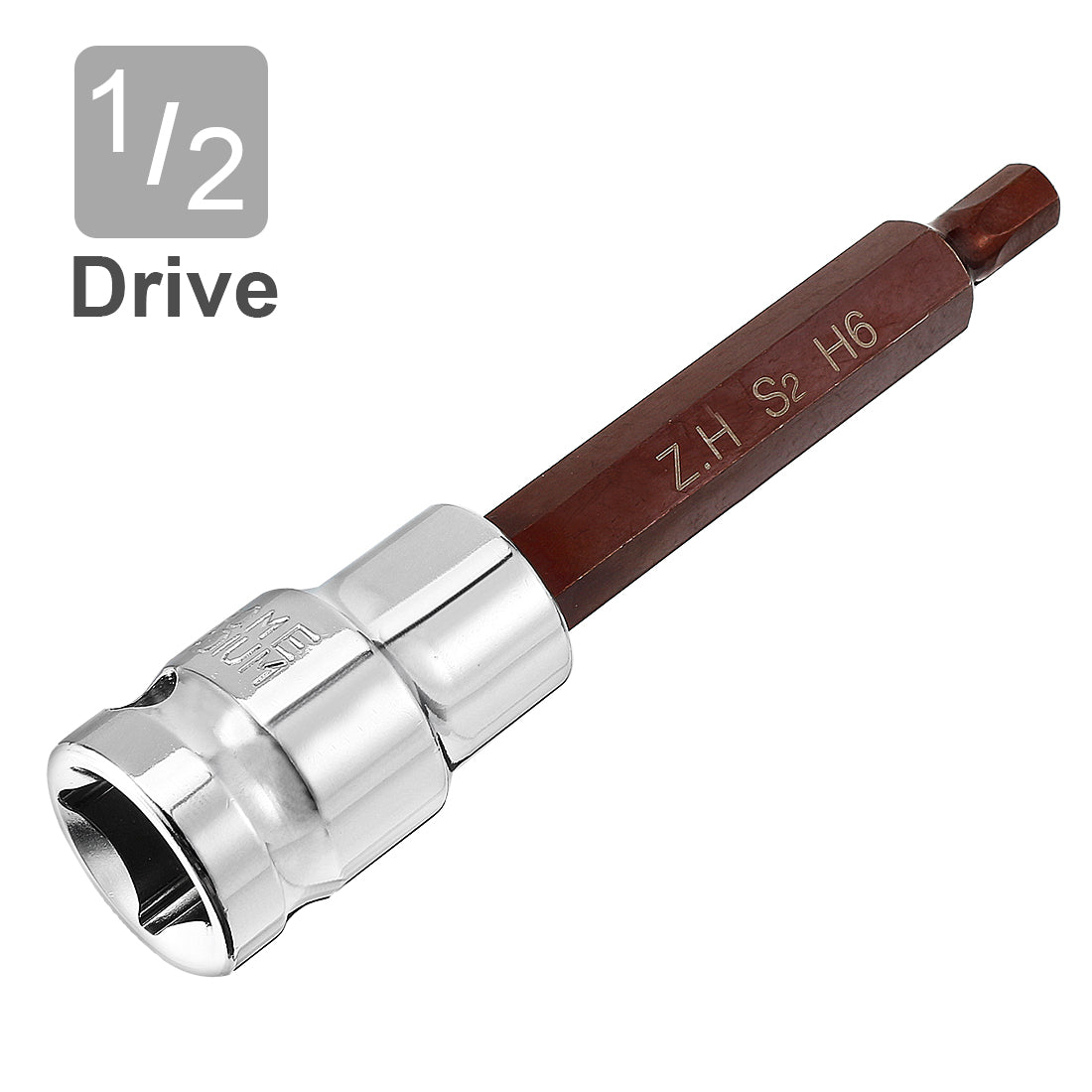 Harfington Hex Bit Socket, S2 Steel Bits, CR-V Sockets For Hand Use Only