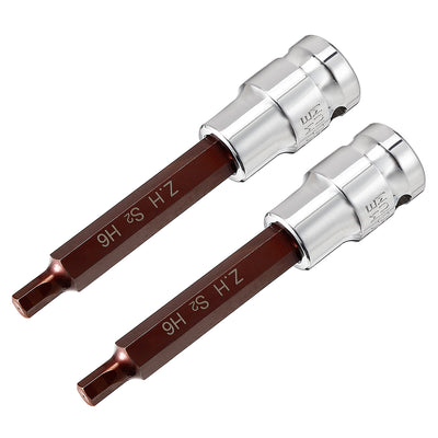 Harfington Hex Bit Socket, S2 Steel Bits, CR-V Sockets For Hand Use Only