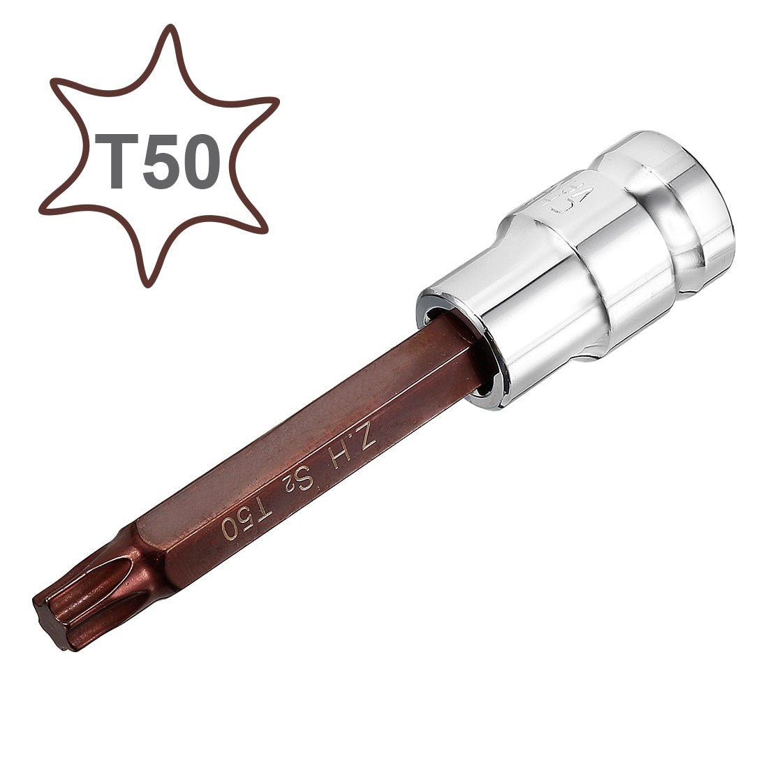 Harfington Drive x Torx Bit Socket, S2 Steel Bits, CR-V Sockets (For Hand Use Only)