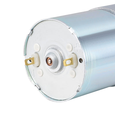 Harfington 12V DC 22 RPM Gear Motor High Torque Electric Reduction Gearbox Centric Output Shaft