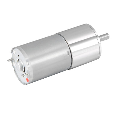 Harfington 12V DC 90 RPM Gear Motor High Torque Electric Reduction Gearbox Centric Output Shaft