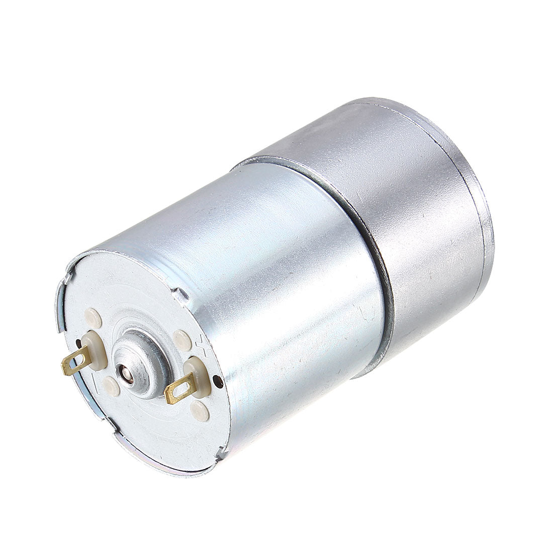 Harfington 12V DC 285 RPM Gear Motor High Torque Electric Reduction Gearbox Eccentric Output D Shaft