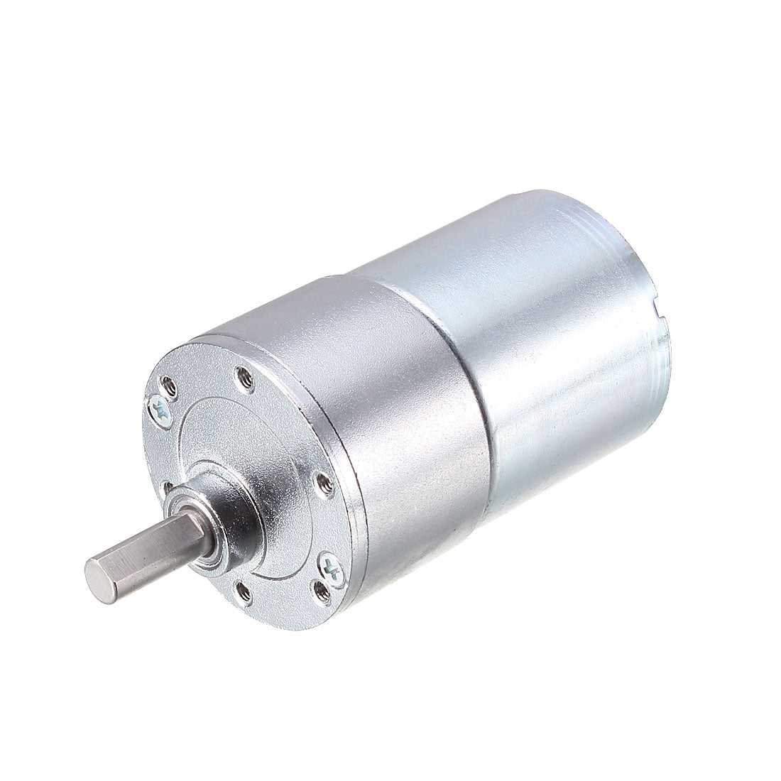 Harfington 12V DC 285 RPM Gear Motor High Torque Electric Reduction Gearbox Eccentric Output D Shaft