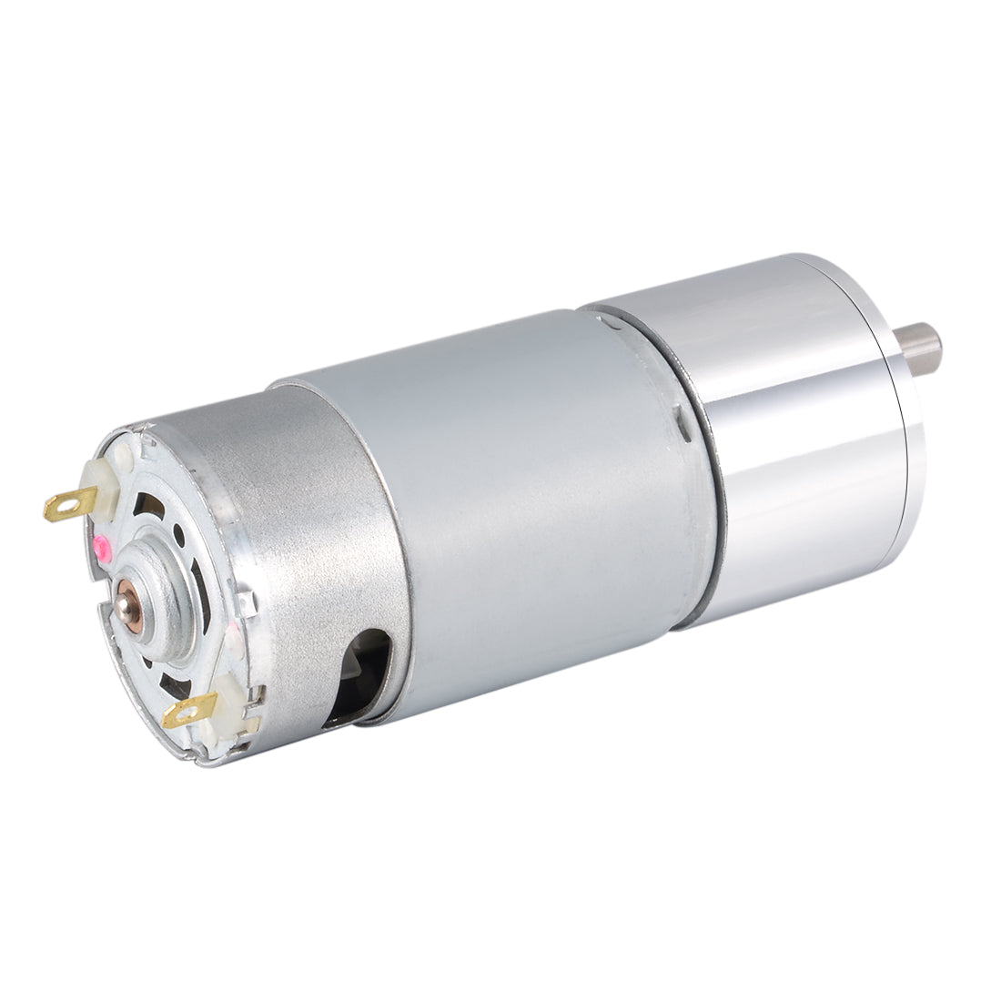Harfington 12V DC 310 RPM Gear Motor High Torque Reduction Gearbox Eccentric Output D Shaft