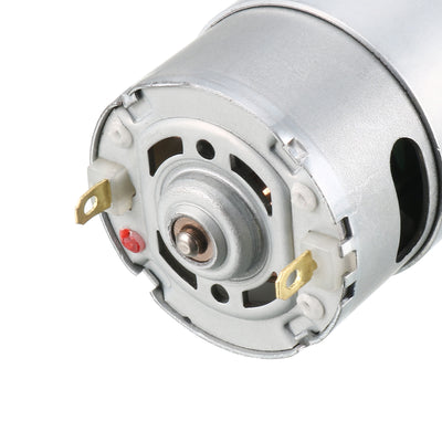 Harfington 12V DC 50 RPM Gear Motor High Torque Electric Reduction Gearbox Eccentric Output Shaft