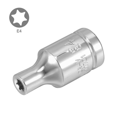 Harfington Drive External Torx Shallow Socket, Cr-V Steel