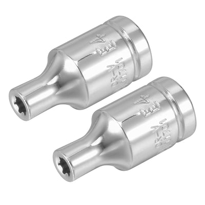 Harfington Drive External Torx Shallow Socket, Cr-V Steel