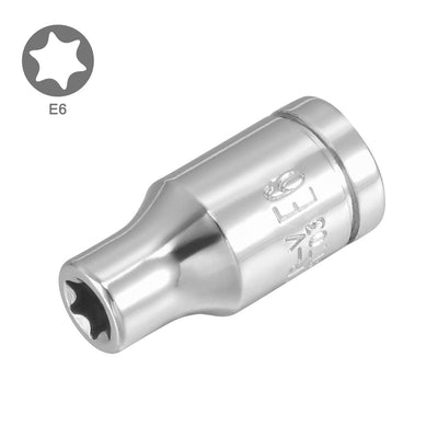 Harfington Drive External Torx Shallow Socket, Cr-V Steel
