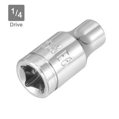 Harfington Drive External Torx Shallow Socket, Cr-V Steel