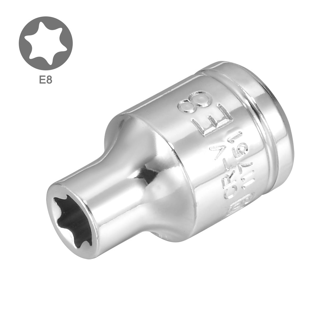 Harfington Drive Torx Shallow Socket, Cr-V Steel