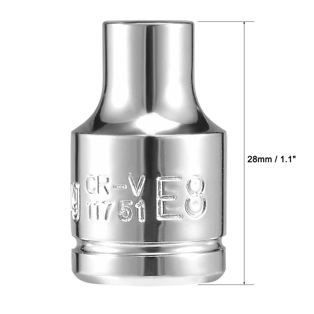 Harfington Drive Torx Shallow Socket, Cr-V Steel