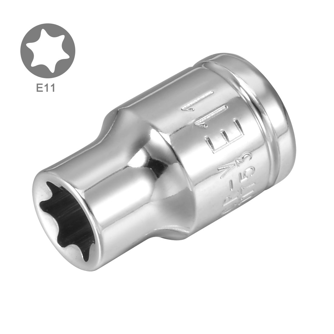 Harfington Drive Torx Shallow Socket, Cr-V Steel