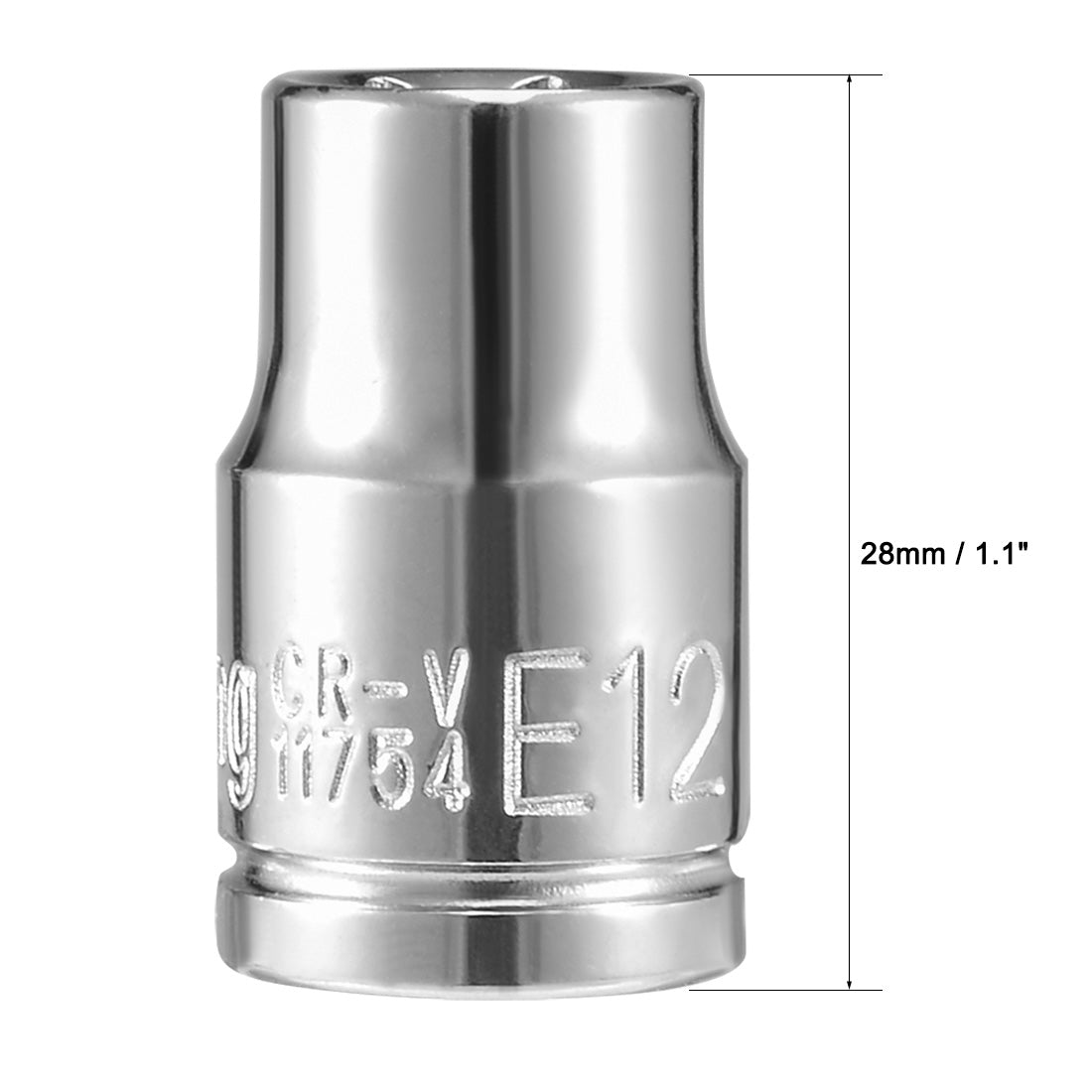 Harfington Drive Torx Shallow Socket, Cr-V Steel