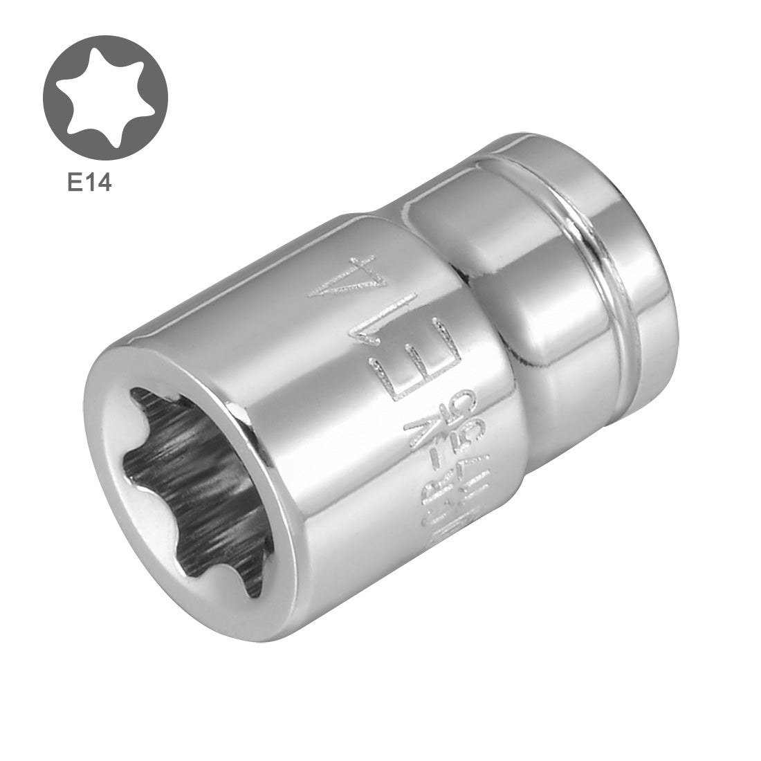 Harfington Drive Torx Shallow Socket, Cr-V Steel