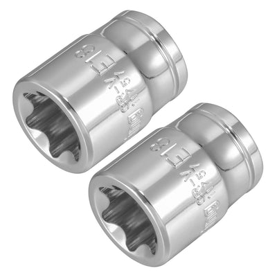 Harfington Drive Torx Shallow Socket, Cr-V Steel