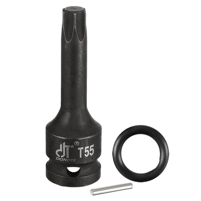 Harfington Impact Torx Bit Socket, Metric, Cr-Mo Steel