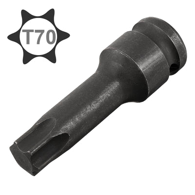 Harfington Impact Torx Bit Socket, Metric, Cr-Mo Steel