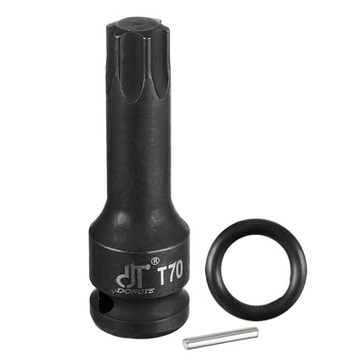 Harfington Impact Torx Bit Socket, Metric, Cr-Mo Steel