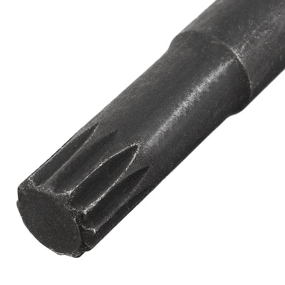 Harfington Impact Triple Square Spline Bit Socket, Metric Cr-Mo Steel with O-Ring and Dowel Pin