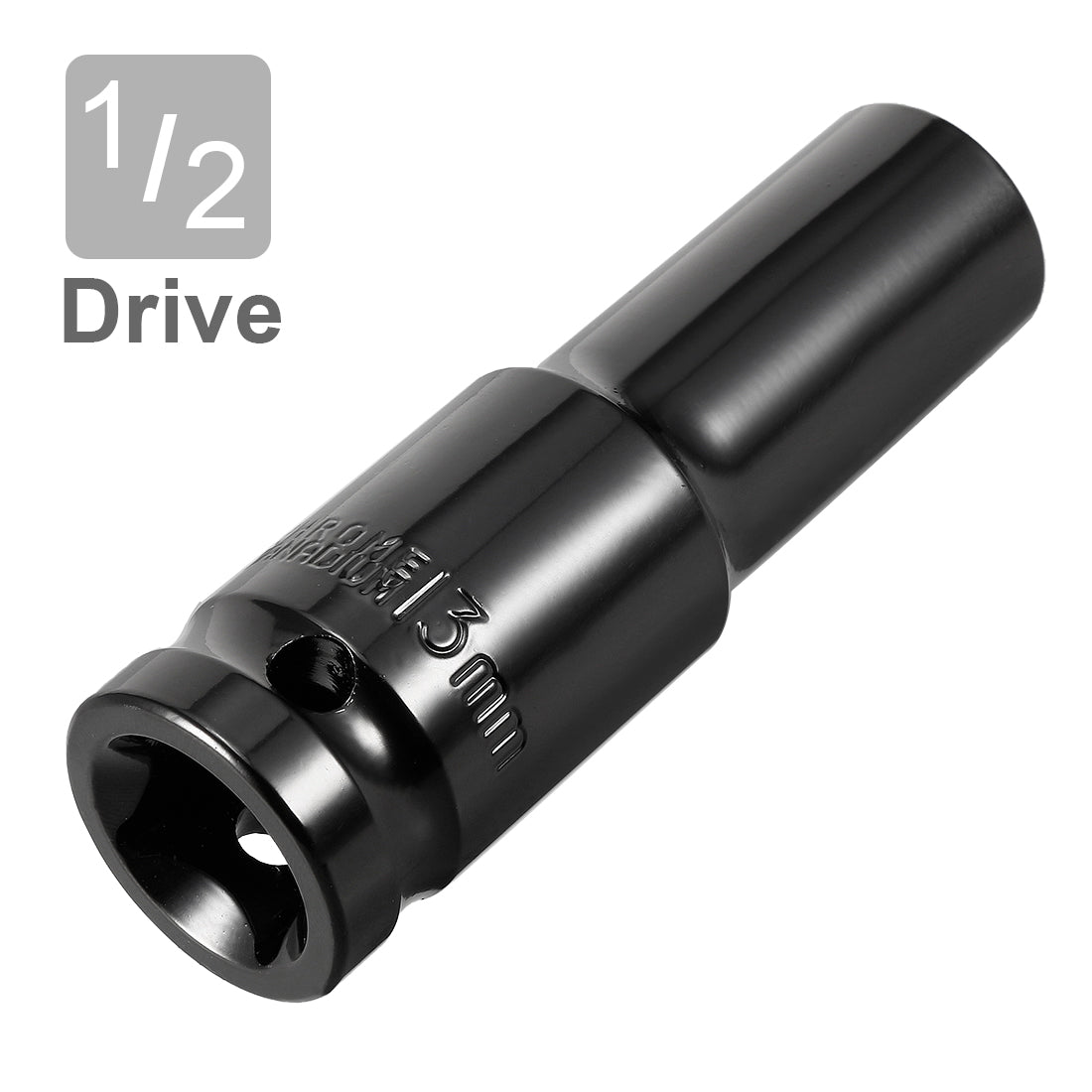 Harfington 1/2-Inch Drive by Deep Impact Socket, Cr-V, 6-Point, Metric