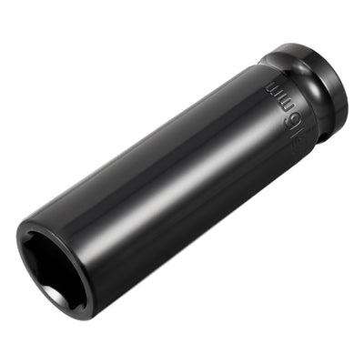 Harfington 1/2-Inch Drive by Deep Impact Socket, Cr-V, 6-Point, Metric