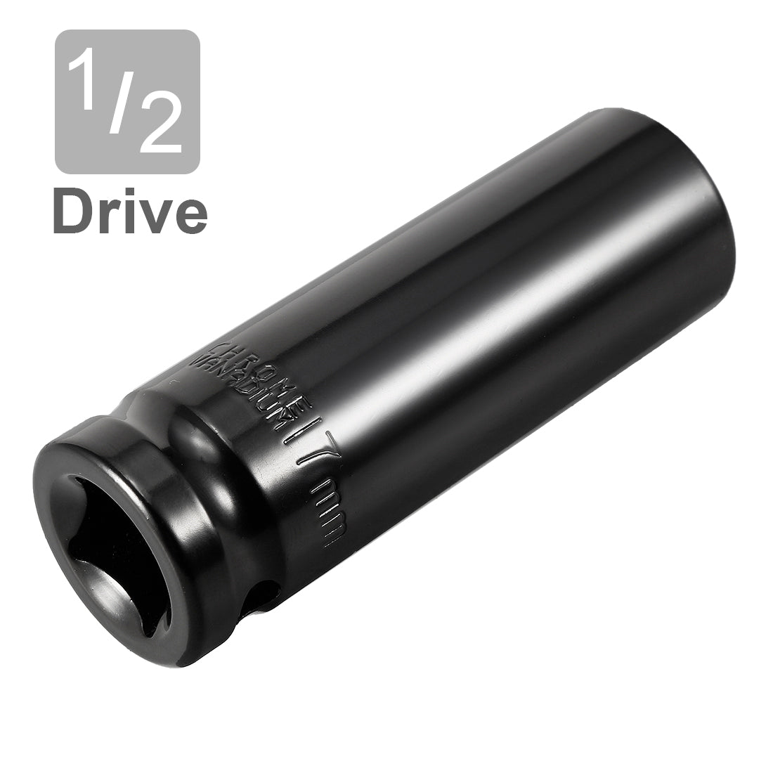 Harfington 1/2-Inch Drive by Deep Impact Socket, Cr-V, 6-Point, Metric