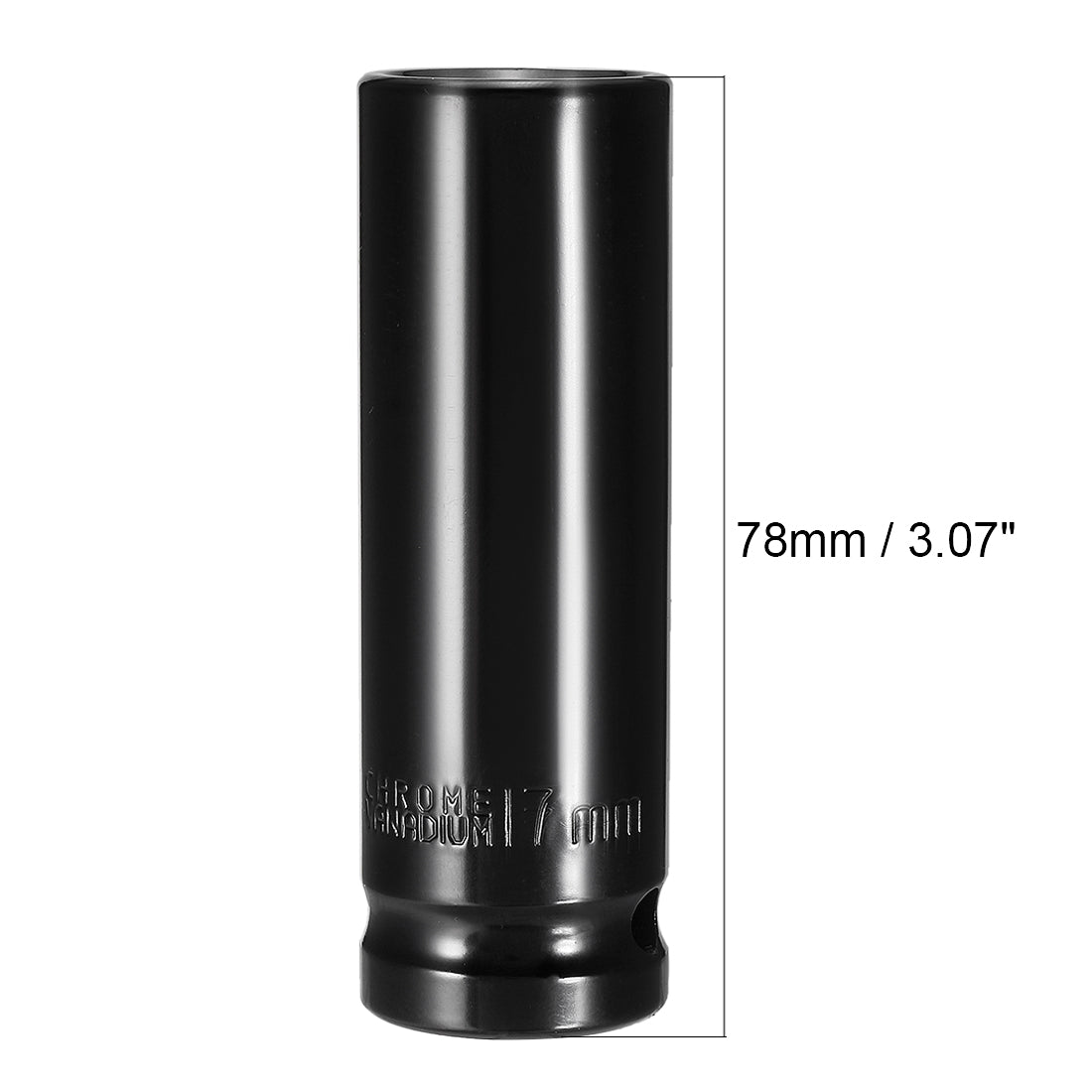 Harfington 1/2-Inch Drive by Deep Impact Socket, Cr-V, 6-Point, Metric