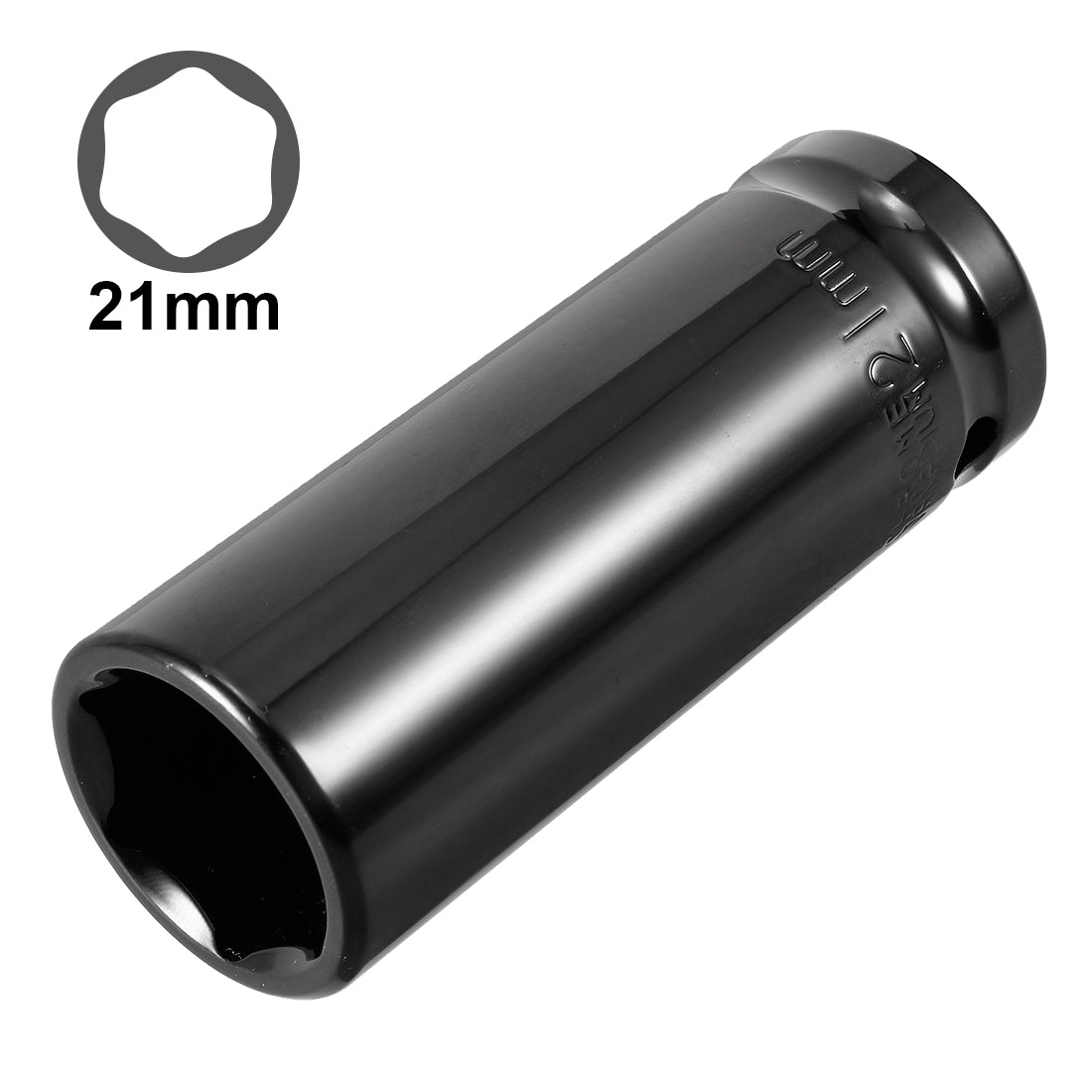 Harfington 1/2-Inch Drive by Deep Impact Socket, Cr-V, 6-Point, Metric