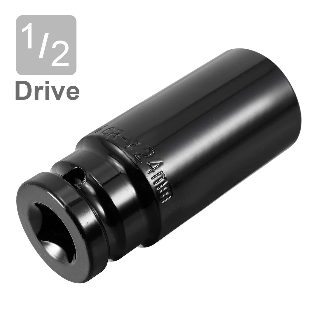 Harfington 1/2-Inch Drive by Deep Impact Socket, Cr-V, 6-Point, Metric