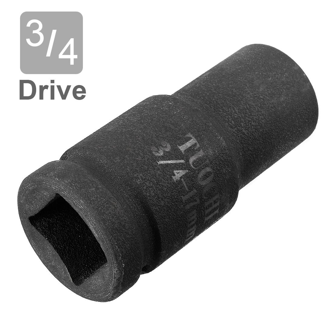 Harfington Drive Deep Impact Socket, 6-Point, Cr-V, Metric