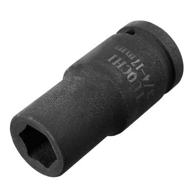 Harfington Drive Deep Impact Socket, 6-Point, Cr-V, Metric