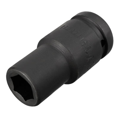 Harfington Drive Deep Impact Socket, 6-Point, Cr-V, Metric