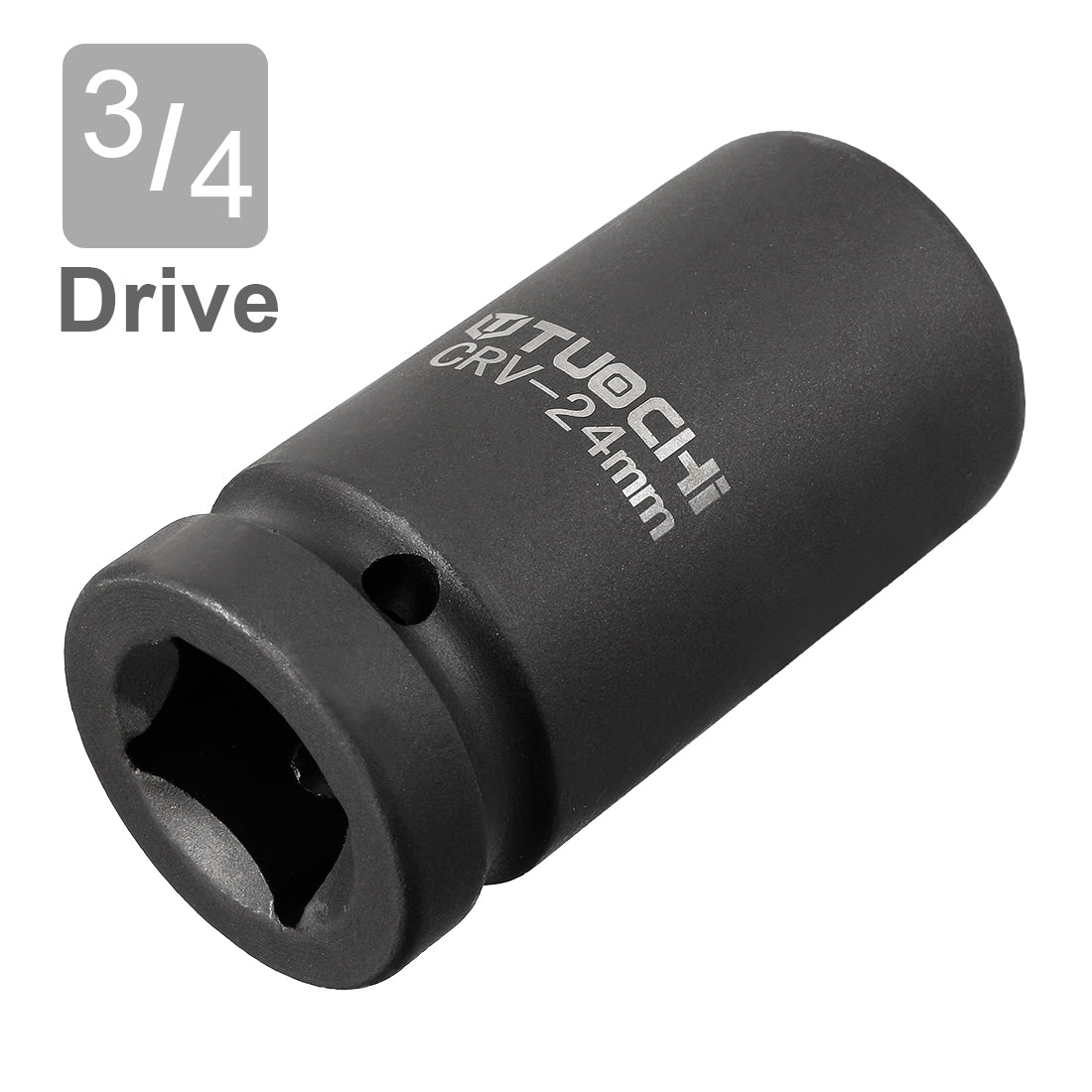Harfington Drive Deep Impact Socket, 6-Point, Cr-V, Metric