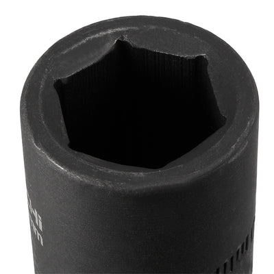 Harfington Drive Deep Impact Socket, 6-Point, Cr-V, Metric